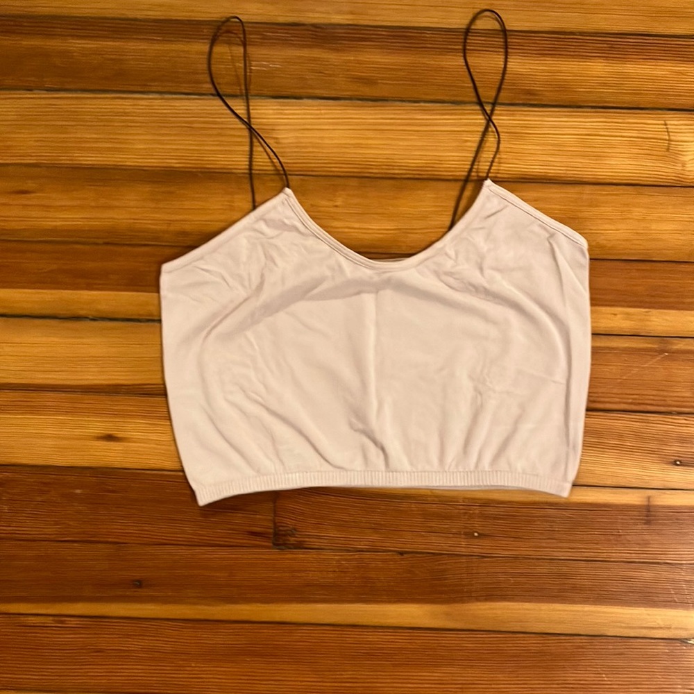 Free People Ballet Pink Crop Tank